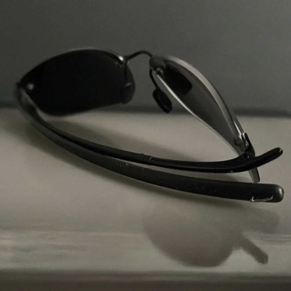 Nike Flexon Ashland Polarized Rimless Sunglasses with Case - AS IS